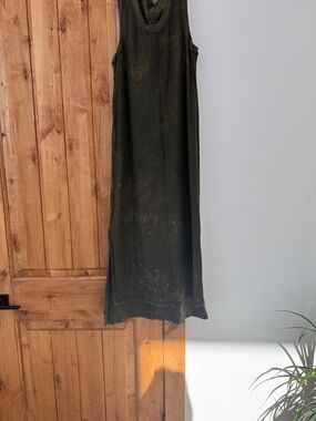 lululemon athletica Olive Green Maxi Tank Skirt